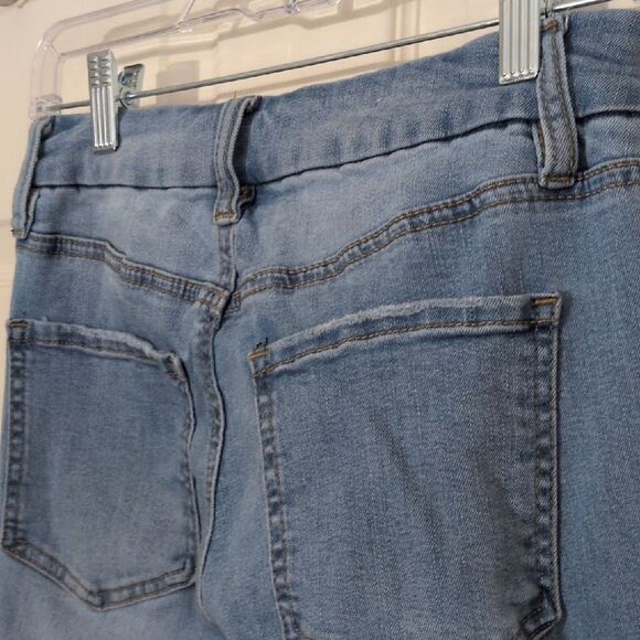 Rue21 Light Blue Distressed Flare Jeans - Picture 12 of 16